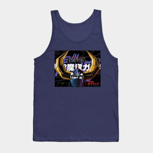 Super Classic Mechas 04 Gaiking Wide Tank Top by Evil Never Wins